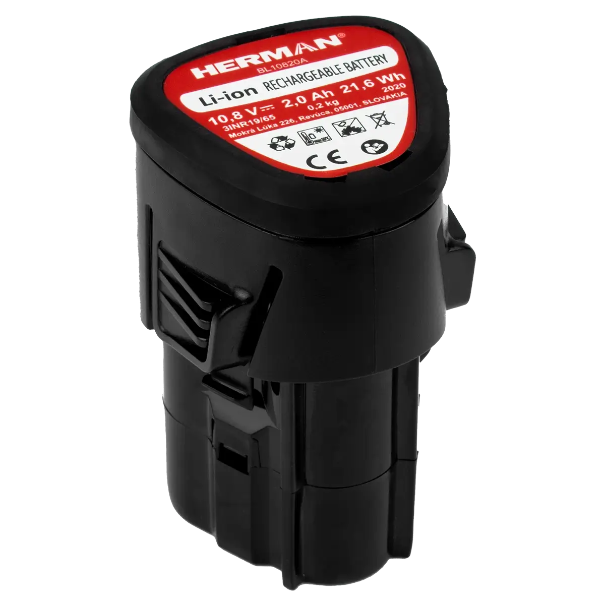 Li-ion akumulátor HERMAN BL 10820A 10,8V | 2Ah